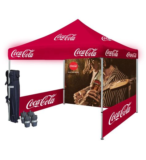 Probably the most common use for our pop up logo tent is at outdoor events   like festivals, trade shows, or sporting events. Our logo tents are also becoming increasingly more popular at outdoor farmers markets and street fairs. Our customers most often use them as a way to draw visitor attention to their company or brand's logo, bringing prospective buyers to their event space. 10x10 Canopy Tent, Beach Canopy, Canopy Architecture, Kids Canopy, Canopy Tent Outdoor, Custom Canopy, Canopy Bedroom, Door Display, Backyard Canopy