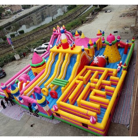 Inflatable Playground, Bounce Castle, Cool Pool Floats, Jumping Castle, Inflatable Obstacle Course, Bouncy House, Fun City, Inflatable Toy, Giant Inflatable