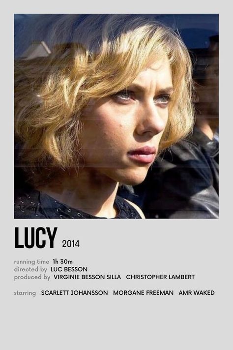 minimalist poster polaroid Lucy Lucy Movie, Poster Polaroid, Minimalist Poster