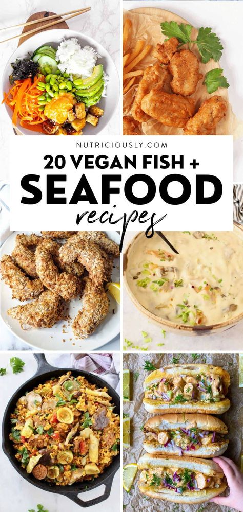 Vegan Crab Recipes, Plant Based Seafood, Pescatarian Vegan Recipes, Vegan Crab Meat, Restaurant Vegan Recipes, Plant Based Fish Recipes, Vegetarian Seafood Recipes, Vegetarian Fish Recipes, Luxury Vegan Food