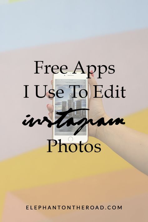 Free Apps I Use To Edit Instagram Photos. How To Edit Instagram Photos. Top Apps To Edit Instagram Pictures. Best Apps To Edit Instagram Photos. Instagram Photo Editor. Instagram Apps For Editing. Elephant on the Road. Best Edits For Instagram, Best Apps For Photo Editing, Best App For Editing Pictures, Instagram Apps Photo Editing, Free Photoshop Apps, Apps To Edit Pictures, Apps For Editing Pictures, How To Edit Instagram Pictures, App To Edit Photos