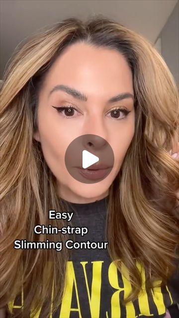 Contour To Slim Round Face, Contour For Slimmer Face, Contour To Slim Face, Contouring Over 40, Slim Face Makeup, How To Contour A Round Face, Contour For Round Face, Erica Taylor, Contour Tricks