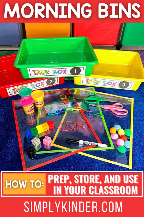 Morning Work Preschool Activities, Brain Box Ideas, Morning Bins First Grade, Morning Bins Preschool, Task Boxes Kindergarten, Morning Work Preschool, Task Boxes Preschool, Task Bins, Busy Bins