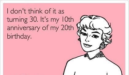 - 24 Light-hearted 30th Birthday Quotes - EnkiQuotes 30th Birthday Funny Quotes, 30 Years Old Quotes, Lighthearted Quotes, Turning 30 Quotes, Birthday Wishes For Women, 30th Birthday Quotes, 30th Birthday Wishes, 30th Birthday Ideas For Women, Birthday Jokes