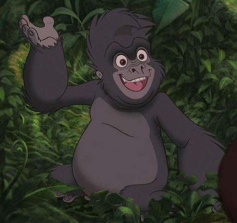 Terk Tarzan, Tarzan Gorilla, Tarzan Characters, Tarzan Disney, Disney Sidekicks, Minnie Driver, Disney Wiki, Disney Icons, Disney Images