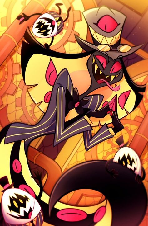 Sir Pentious, Alastor Hazbin Hotel, Vivziepop Hazbin Hotel, Hotel Art, 영감을 주는 캐릭터, Hazbin Hotel, Cartoon Character, 만화 그림, Character Drawing