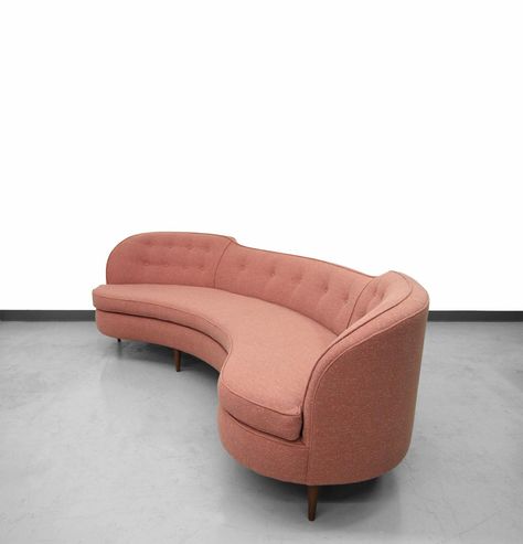 Mint Mid Century Oasis Sofa by Edward Wormley for Dunbar 2 Gorgeous Sofas, Edward Wormley, Modern Sofas, Curved Sofa, Modern Sofa, Mid Century Design, Chaise Lounge, New England, Large Size