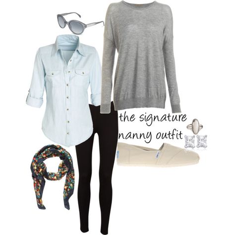 "nanny outfit" by aislinmc on Polyvore Nanny Outfits, Nanny Outfit, Coast Fashion, Gotta Work, Newborn Care, Nanny, Maternity Clothes, Grey Sweater, Passion For Fashion