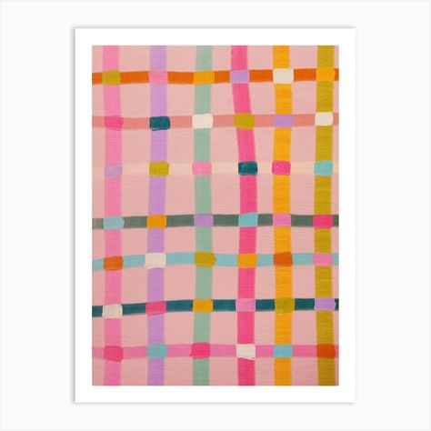 Fine art print using water-based inks on sustainably sourced cotton mix archival paper. • Available in multiple sizes • Trimmed with a 2cm / 1" border for framing • Available framed in white, black, and oak wooden frames. Tags: PJ-13433-132 Checkerboard Art, Colorful Checkerboard, Eclectic Contemporary, Paper Weaving, Code Art, Color Palette Design, Pattern Play, Canvas Framing, Professional Artist