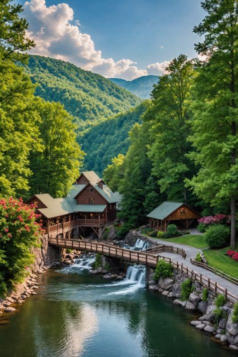 &#8220;Romantic Getaways in Pigeon Forge, TN: Unforgettable Experiences 🌹&#8221; Gaitlandburg Tennessee, Romantic Activities, Pigeon Forge Tennessee, Secluded Cabin, Usa Roadtrip, Pigeon Forge Tn, Romantic Things To Do, Cades Cove, Getaway Cabins