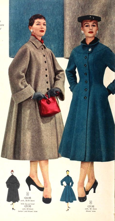 50s Winter Coat, 1950s Trench Coat, 1950s Coats For Women, 50s Coats Women, 1950 Coat Women, 60s Coats Women, 60s Winter Coat, Vintage Coat Dress, 1940s Coats For Women