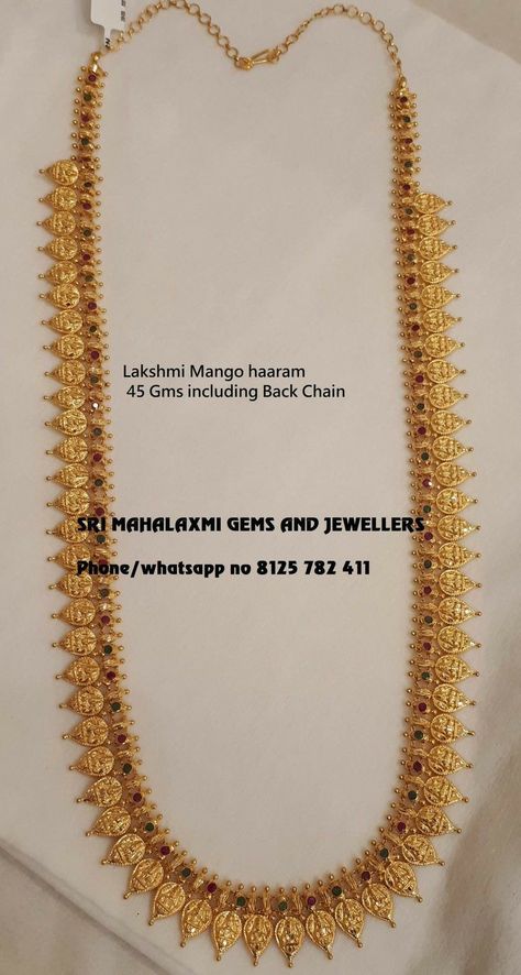 Mango Haram, Gold Jewels Design, Back Chain, Antique Gold Jewelry Indian, Gold Necklace Indian, Gold Jewelry Simple Necklace, Beautiful Gold Necklaces, Gold Necklace Indian Bridal Jewelry, Gold Bridal Jewellery Sets