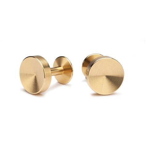 Brass cufflinks | Alice Made This | Alexander