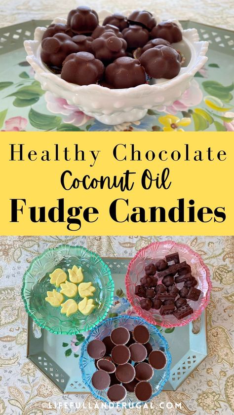 Coconut Oil Chocolates, Chocolate With Coconut Oil, Coconut Oil Fudge, Coconut Oil Chocolate, Cannibis Recipes, Keto Fudge, White Chocolate Fudge, Coconut Flour Recipes, Honey Candy