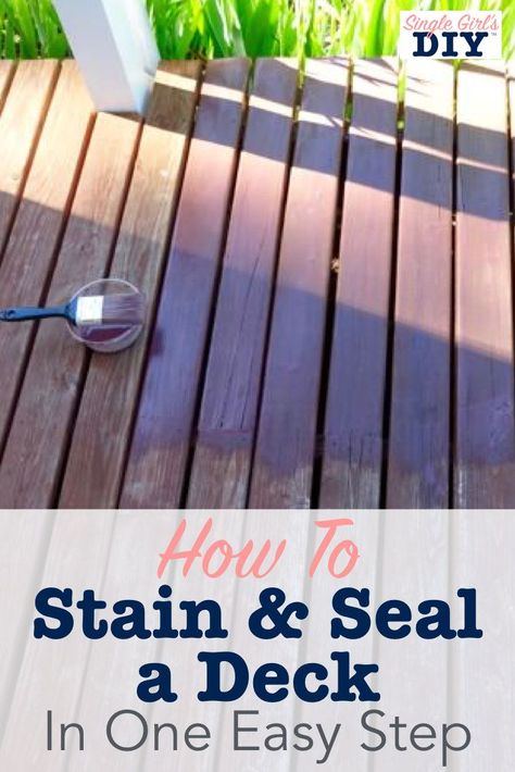 Stain A Deck, Easy Deck, Diy Steps, Awesome Woodworking Ideas, Cedar Deck, Wooden Deck, Outdoor Remodel, Staining Deck, Woodworking Box