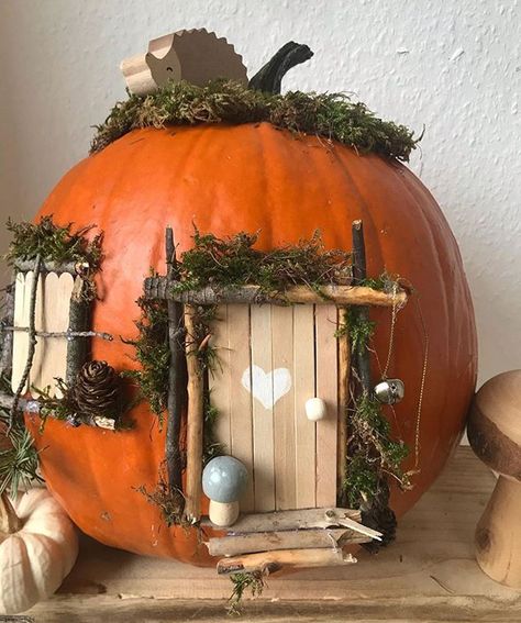 Pumpkin Carving Aesthetic, Carving Aesthetic, Chasing Daisies, Easy Pumpkin Carving Ideas, Pumpkin Fairy House, Creative Pumpkin Painting, Pumpkin Decorating Contest, Easy Pumpkin Carving, Halloween Bedroom