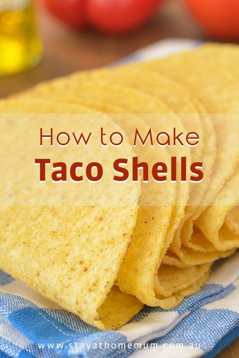 Mexican Taco Shells, Tacos Shells Homemade, Homemade Soft Taco Shells, Making Tacos Recipes, How To Make Taco Shells Homemade, Homemade Hard Taco Shells, Taco Shell Recipe Ideas, Taco Tortilla Recipe, Tacos Bread Recipe