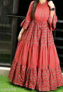 Latest Long Frock Designs, Frock Design Ideas, Simple Frock Design, Long Frock Designs, Model Blouse, Kurti Dress, Long Gown Design, Simple Frocks, Latest Dress Design