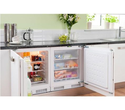 Buy BEKO BL21 Integrated Undercounter Fridge | Free Delivery | Currys Standalone Fridge Freezer In Kitchen, Fridge Freezer Unit, Electrolux Refrigerator And Freezer, Cabinet Fridge, Retro Fridge Freezer, Under Counter Fridge, Undercounter Refrigerator, Bottom Freezer Refrigerator, 50/50 Fridge Freezer