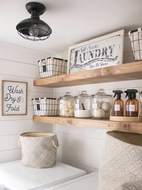 20 Ideas for Wall Organizer for Laundry Room in 2023 Diy Laundry Room Storage, Utility Room Storage, Laundry Shelves, White Laundry Rooms, Pantry Laundry Room, Rustic Laundry Rooms, Tiny Laundry Rooms, Dream Laundry Room, Laundry Room Layouts