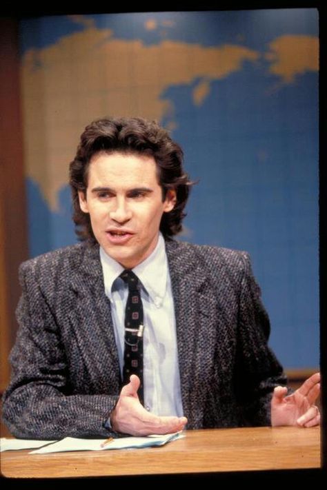 Saturday Night Live: Cast members and writers A-Z in alphabetical order. Dennis Miller. Saturday Night Live Cast, Snl Weekend Update, Dennis Miller, Weekend Update, It's Saturday, Alphabetical Order, Cast Member, Night Live, When I Grow Up