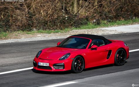 Porsche 981 Boxster Spyder - 25 February 2016 - Autogespot Boxster Spyder, Porsche, Germany, Photography, Karlsruhe