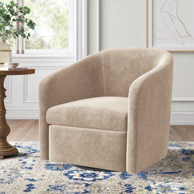 Kelly Clarkson Home, Cozy Seats, Swivel Barrel Chair, Swivel Accent Chair, Wayfair Furniture, Convertible Sofa, Kelly Clarkson, Swivel Armchair, Barrel Chair