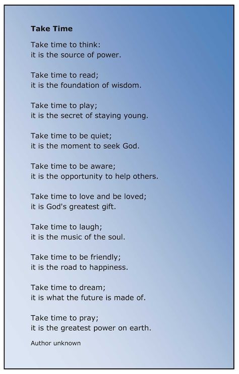 Poems About Time, Light Upon Light, Time Poem, Rest In The Lord, Give It Time, Pearl Sugar, Seeking God, A Moment In Time, Stay Young