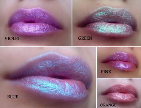 Slide into 2017 in style with this ~cool~ holographic lipstick from FierceMagenta. | 28 Lipsticks Our Readers Loved In 2016 Holographic Lipstick, Shiny Lipstick, Glossier Lipstick, Natural Lipstick, Beauty Make-up, Moisturizing Lipstick, Saint Augustine, Gloss Lipstick, Products Makeup