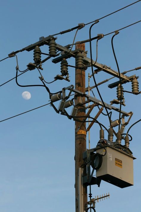 Electricity Pylon Aesthetic, Electric Pole Aesthetic, Telephone Pole Drawing, Electricity Aesthetic, Electric Pole, Telephone Pole, Fear Factory, Science Boards, Power Lines