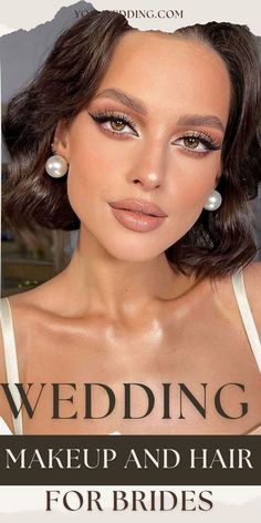 Soft Glam Wedding Makeup, Soft Glam Wedding, Mother Of Bride Makeup, Bride Stuff, Wedding Makeup For Brunettes, Blonde Bride, Wedding Guest Makeup, Glam Wedding Makeup, Look Plus Size