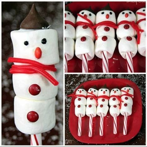 Rice Krispie Christmas Trees, Best Christmas Treats, Peanut Butter Bon Bons, Christmas Cake Balls, Diy Christmas Treats, Christmas Tree Brownies, Marshmallow Snowman, Caramel Chocolate Chip Cookies, Christmas Fudge