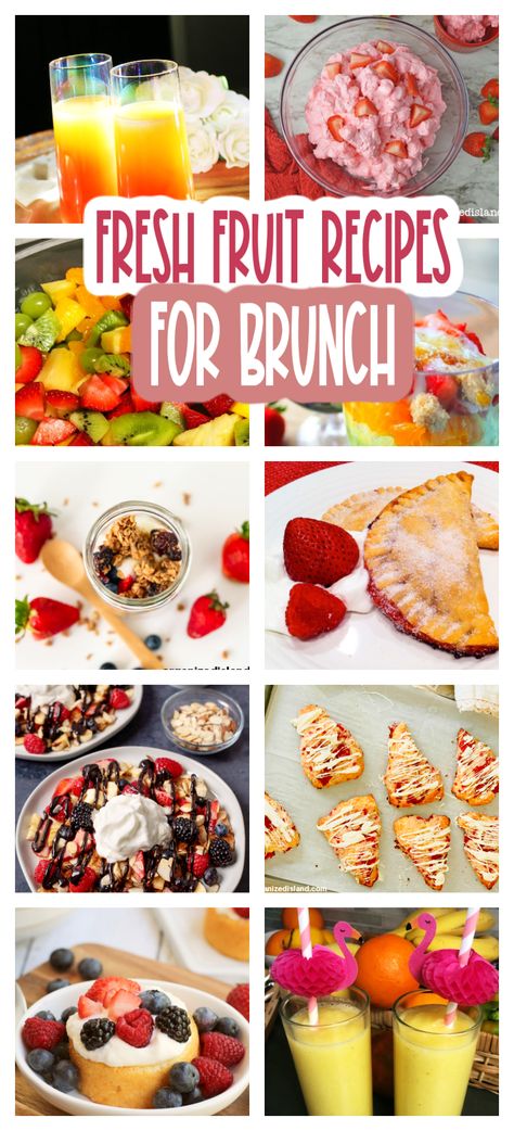 Brunch Recipes With Fruit, Fruity Brunch Ideas, Fruit Salad For Breakfast Brunch, Fruit Recipes For Breakfast, Brunch Fruit Salad Recipes, Easter Brunch Fruit Salad, Fruit For Easter Brunch, Brunch Fruit Recipes, Easy Brunch Fruit Ideas