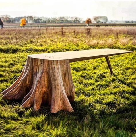 Tree Stump Furniture, Root Table, Tree Stump Table, Stump Table, Eco Friendly Furniture, Tree Table, Log Furniture, Tree Stump, Outdoor Wood