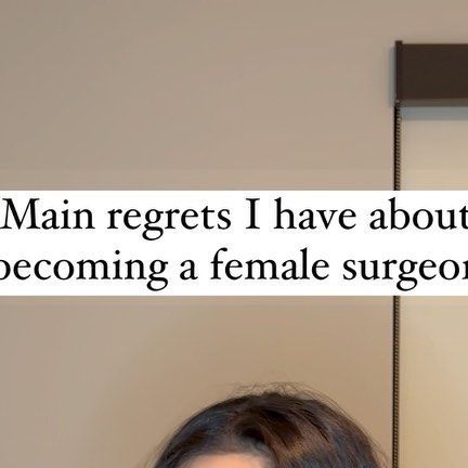 Bahar Abbassi, MD | Plastic Surgeon | Mommy Makeover Specialist on Instagram: "LITERALLY NONE, go for it sis. If you are in medical school and are having second thoughts about pursuing a surgical career as a female, stop over thinking things. You should go into whatever specialty makes you the HAPPIEST because your life will be more fulfilled. I remember back in 2014 when I was a MS3 who recently discovered the plastic surgery specialty, I asked the department chair if I could meet with him Stop Over Thinking, Female Surgeon, Over Thinking, Mommy Makeover, Go For It, Plastic Surgeon, Medical School, Plastic Surgery, Surgery