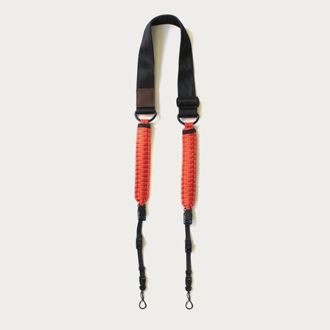 Langly Paracord Camera Neck Strap - Orange (SSPARORG001) - Moment Streetwear Photoshoot, Camera Neck Strap, Camera Strap, Neck Strap, Paracord, Casual Bags, Lanyard, Orange