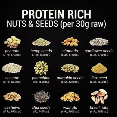 These are high protein nuts and seeds. Follow my Pinterest account for more great content! Protein Rich Food, Ayurveda Lifestyle, Raw Peanuts, Rich Food, Food Health Benefits, Healthy Nuts, Protein Rich Foods, Vegan Nutrition, Nuts & Seeds