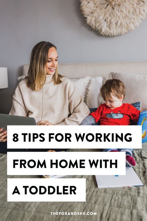 I'm sharing my productive day routine and work from home tips for moms with toddlers. This work at home toddler mom schedule highlights how to block schedule time, easy indoor toddler activities to burn energy, our screen times rules and how to have a productive nap times. Balancing mom life with a job at home is tough, but not impossible, click through for parenting hacks and my work from home schedule. #workfromhomemom #toddleractivities Work At Home Mom Schedule, Toddler Schedule At Home, Productive Day Routine, Work From Home Schedule, Block Schedule, Working Mom Schedule, Screen Time Rules, Toddler Routine, Home Schedule