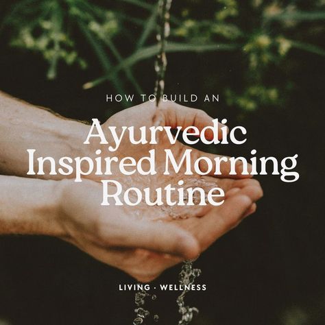 Keeping a morning routine or a “dinacharya” is a cornerstone of Ayurvedic Wellness. It is thought to be the foundation for creating a balanced, healthy, and fulfilling life— which if I am not mistaken, is what we’re all after, right?

Choosing and practicing the wellness rituals that fit your needs will not only put self-care at the forefront of your day, but you’ll also be starting each and every morning living consciously. Ayurveda What Is, Ayurveda Recipes, Ayurveda Life, Ayurvedic Oil, Ayurvedic Recipes, Ayurvedic Healing, Face Care Routine, A Morning Routine, Holistic Therapies