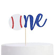 Check this out! 1st Birthday Decoration, Second Birthday Cakes, Baseball Theme Birthday, Baseball First Birthday, Baseball Cake, 1st Birthday Banners, Birthday Photo Props, 1st Birthday Decorations, Baseball Theme