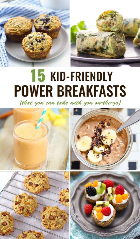 FOOD - Kid-Friendly Power Breakfasts To Go. The 15 BEST power breakfasts for kids -- healthy, delicious and the best part is they're PORTABLE! https://www.superhealthykids.com/kid-friendly-power-breakfasts-go/ Breakfasts To Go, Kid Friendly Breakfasts, Healthy Breakfast For Kids, Power Breakfast, Super Healthy Kids, Breakfast On The Go, Health Breakfast, Leopard Gecko, Healthy Breakfast Ideas