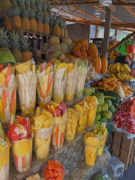 Tropical Mexico Aesthetic, Mexico Aesthetic Food, Mexico Summer Aesthetic, Mexico Travel Aesthetic, Fruit Stand Aesthetic, Mexico Vacation Aesthetic, Summer In Mexico, Mango Aesthetic, Latina Summer