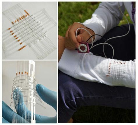 Solar Powered Tshirt Smart Textiles, E Textiles, Solar Roof Tiles, Solar Cells, Smart Materials, Solar Energy Panels, Photovoltaic Panels, Smart Jewelry, Solar Roof