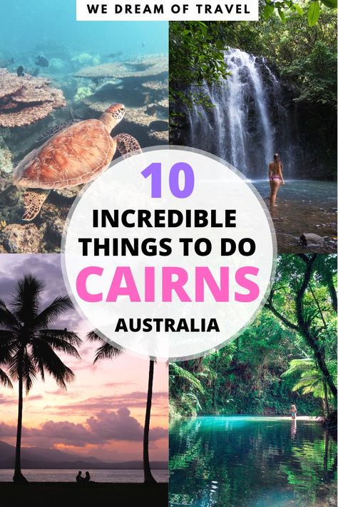 Things To Do In Australia, Australia Itinerary, Cairns Australia, Australia Vacation, Australia Travel Guide, Australian Travel, Oceania Travel, The Great Barrier Reef, Visit Australia