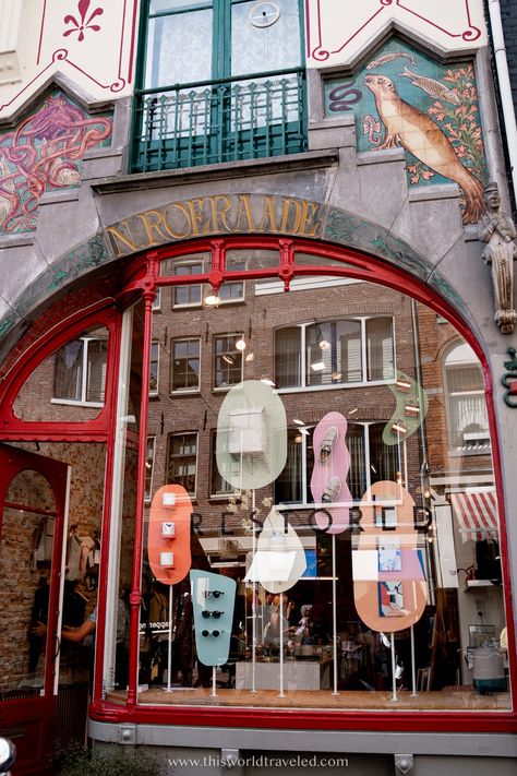 Where to Go Shopping in Amsterdam: Boutique Shops You Must Visit Shopping In Amsterdam, Amsterdam Bucket List, Amsterdam Shopping, Canal House, Netherlands Travel, Amsterdam Travel, Cute Boutiques, Dutch Artists, Local Design