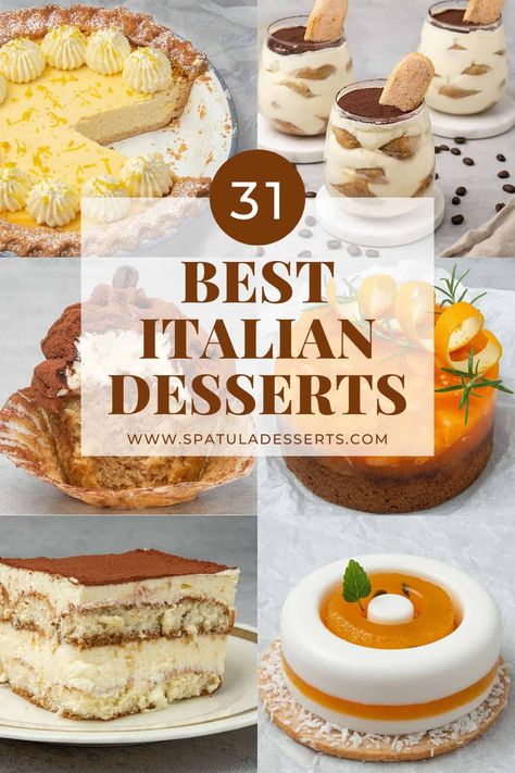 Italian Christmas Desserts, Italian Treats, Authentic Italian Desserts, Italian Desserts Easy, Tiramisu Recept, Italian Desserts Traditional, Making Sweets, International Desserts, Traditional Sweets