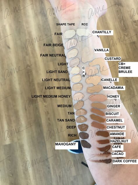 Tarte Shape Tape swatches on fair skin Tarte Shape Tape Concealer Swatches, Shape Tape Concealer Swatches, Concealer Swatches, Tarte Shape Tape Concealer, Pale Girl, Shape Tape Concealer, Tarte Shape Tape, Favorite Makeup Products, Shape Tape