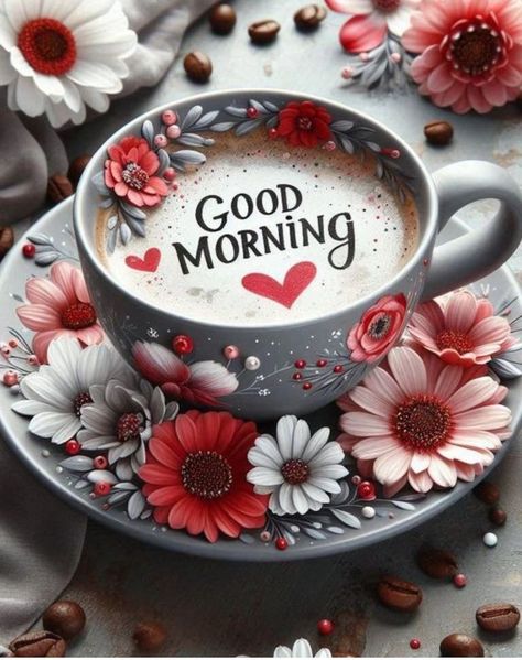 Happy Sunday! Happy National Coffee Day ☕️  💋💜 Coffee And Roses, Tuesday Coffee, Happy National Coffee Day, Good Morning Cartoon, Good Evening Wishes, Lilies Flowers, Club Brugge, Love Good Morning Quotes, Good Morning Flowers Rose