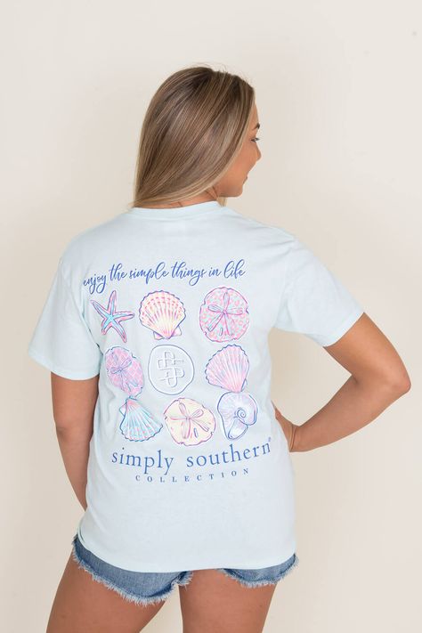 Southern T Shirts, Breeze Color, Simply Southern T Shirts, Bday Wishlist, Simply Southern Shirts, Preppy Shirt, Beachy Outfits, Simply Southern Tees, Hey Dudes