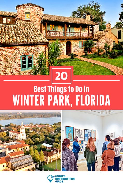 Things To Do In Winter Haven Florida, Winter Park Orlando Florida, Winter Park Florida Things To Do, Winter Park Florida Restaurants, Winter Springs Florida, Winter Park Orlando, Central Park Winter, Florida Tourism, Things To Do In Winter